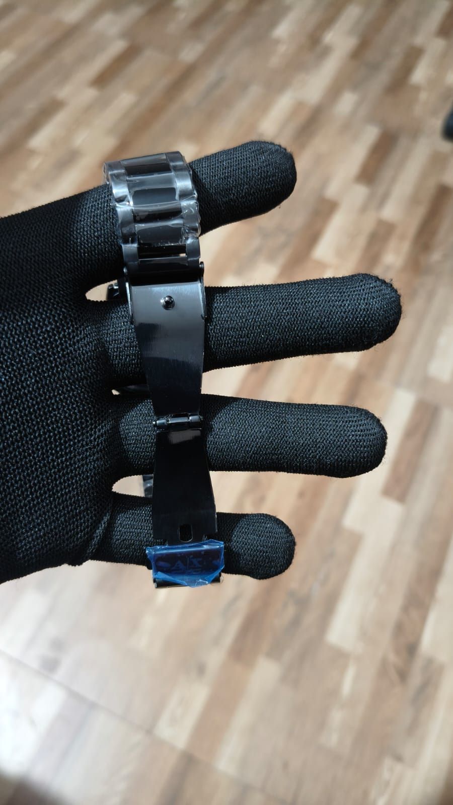 ARMANI EXCHANGE AX Minimalist Black Steel Edition