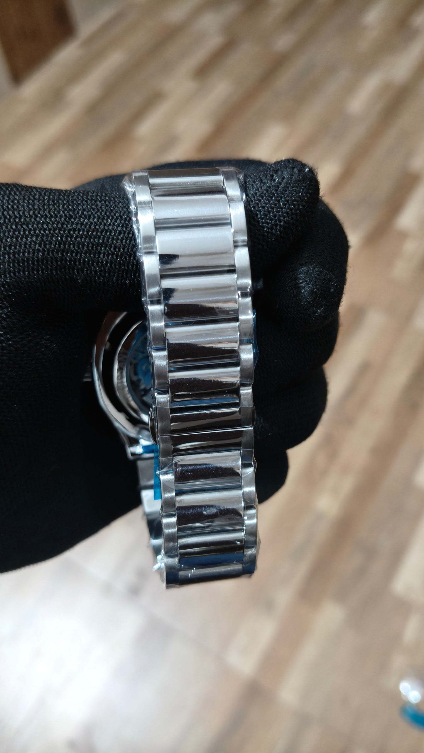 FOSSIL  Premium Automatic Skeleton Mechanical Watch – Silver Stainless Steel