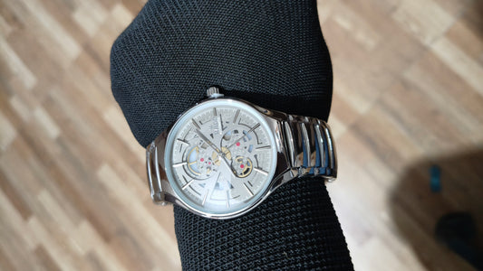 RADO Heritage Automatic Skeleton Watch – Premium Silver Edition